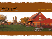 Tablet Screenshot of countryharvestpumpkinpatch.com